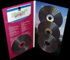 4 panel multi disc packaging