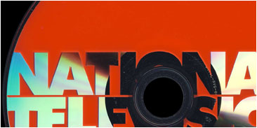 Knocking out text screenprint
