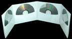 8 panel 4 CD packaging